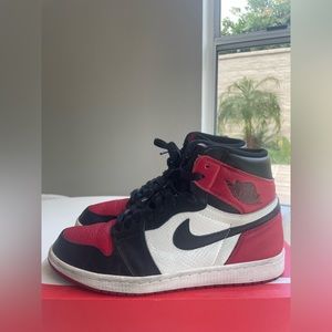 Nike Air Jordan 1 Retro High Bred Toe Sz 10 US- with stocks confirmation